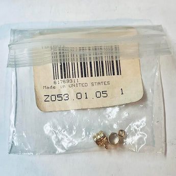 14K Yellow Gold Ring on Tube Bail - 1