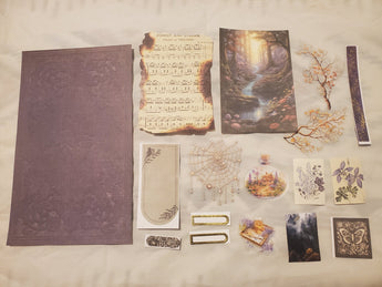 Enchanted Wood Scrapbooking Kit - 1