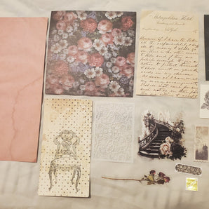 Pink Chateau Scrapbooking Kit - 1