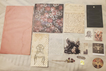 Pink Chateau Scrapbooking Kit - 1