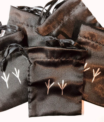 Small Wild Bird Tracks Pouches - 1