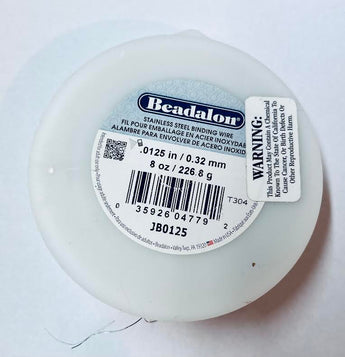 1 Spool of Beadalon Stainless Steel Binding Wire - 1