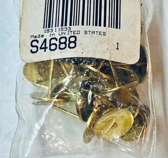Brass Yellow Tie-Tac Component - 1