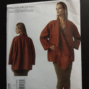 Vogue 1346 Size XS S M Donna Karan UC FF Free Ship - 1