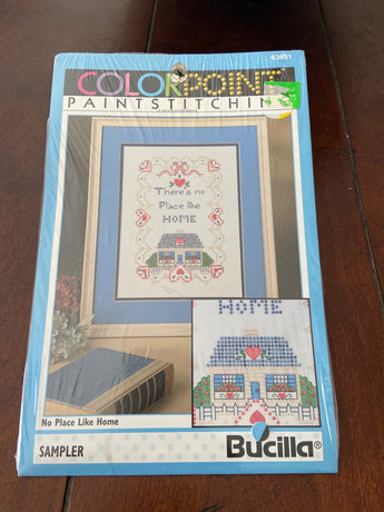 Bucilla Colorpoint Paint Stitching Sampler Kit - New - 1