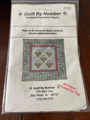 Quilt by Number Pattern, New - 1