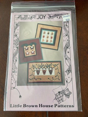 Little Brown House Quilt Patterns - JOY - New - 1