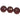 Strand of 24 Vintage Ruby Red Shiny Round Beads Beaded Jewelry Craft Supply - 2