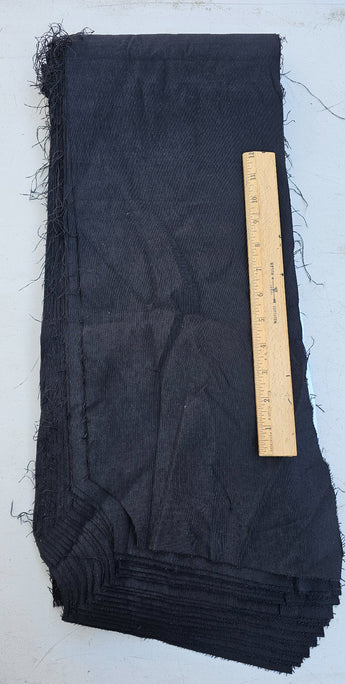 Fabric medium weight synthetic material remnants 2 pounds - 1