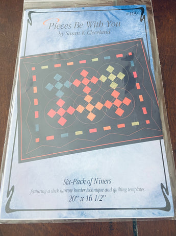 Pieces be with You Quilt Template Patterns, New - 1