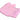 2.5 yds Solid Pastel Pink Cotton or Cotton Blend Finished Edge Fabric Remnant - 1