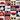 1+ yd Cotton Patriotic Heart America USA Stars Americana Quilting Sewing Fabric - 1