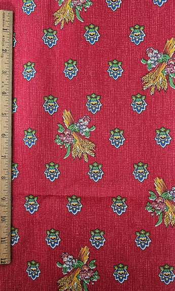 Fabric Upholstery And Drapery 112"x36" Maroon - 1