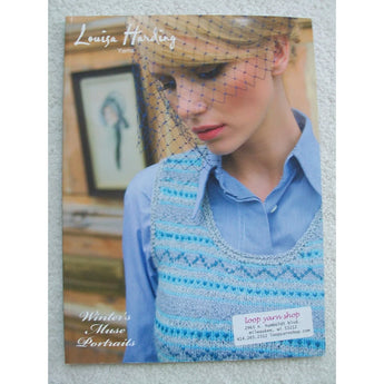 New 2006 Louisa Harding Yarns Winter's Muse Portraits Knitting Pattern Book - 1