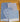 Blue quilt fabric scraps: 4 Pieces (measurements in inches) Lot #4 - 1