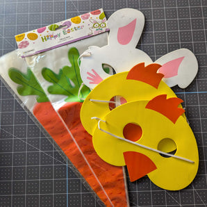 Easter Craft Supplies - Treat Bags & Masks