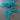 Bright Aqua Vintage Trim - 5.75yds