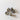 Set of Base-Metal Bead & Spacer Components w/ AB Rhinestones
