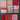 Bundle of 50, 4in Quilt Squares - Lot A - "Reds"