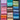 Bundle of 110, 5in Quilt Squares - Solid Colors
