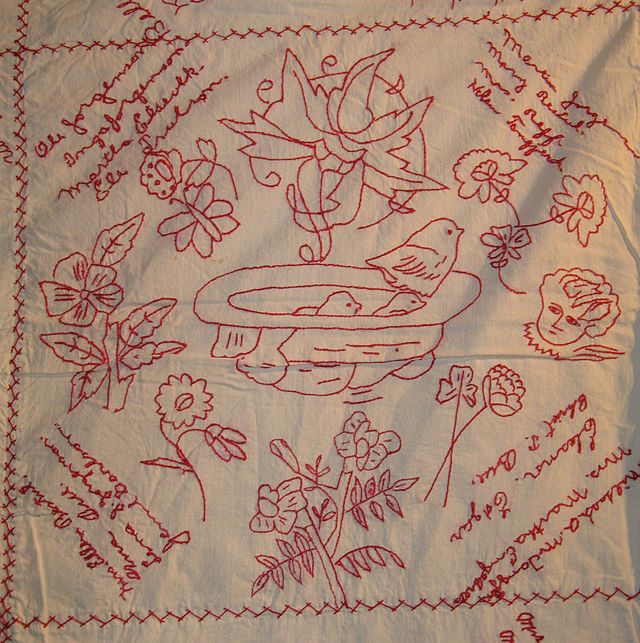 Stitching in Red: Redwork Embroidery's History and How to Get Started ...