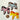 Vintage Ponies Embroidered Applique / Patch Set