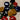 Modern Ceramic Round Multi Colored Disc Beads #7040 - 2