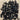 Assorted Large Black Bead Lot #7123 - 2