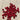 Round Wooden Red Beads #7123 - 2