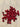 Round Wooden Red Beads #7123 - 2