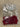 Red Frosted Glass Rounded Cubes #7146 - 3