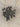 Silver Tone Metal Daisy Accent Beads #7179 - 1