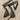 Black Organza Necklace Sterling Silver Rhodium Clasp #7256 - 1