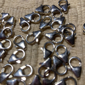 Sterling Silver 10mm Lobster Clasp #7185 - 1