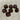 Deep Purple Faceted Glass Gemstones #7236 - 2