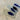 Artisan Made Frosted Embossed Glass Focal Pieces #7379 - 2