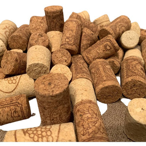 Lot of 70+ Wine Bottle Cork Stoppers for Craft Projects Handmade Supplies - 1