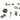 20+ Pc Broken Vintage Earrings Brooches Chains Jewelry Findings Craft Supply Lot - 2