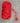 Yarn Bright Red Roll of Novelty Yarn Lots of yardage 1.5 Pounds - 1