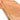 3.25 yds Flowy Peach Shimmery Shiny Polyester Blend Fabric Yardage Remnant - 1