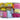 100 yds Handmade Upcycled T-Shirt Fabric Ribbon Yarn Sampler Pack Yellow Pink - 3