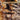 Fake Fur Thick 60" x 46" Orange Brown Tan - 1