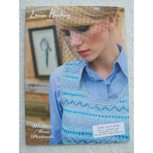 New 2006 Louisa Harding Yarns Winter's Muse Portraits Knitting Pattern Book - 1