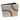 10" by 10" Faux Leather Baseball Stitches Scrapbook Album w 10 Plastic Sheets - 1