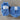 Yarn Novelty Tingle Crystal Palace Yarns (2) Skeins Blue