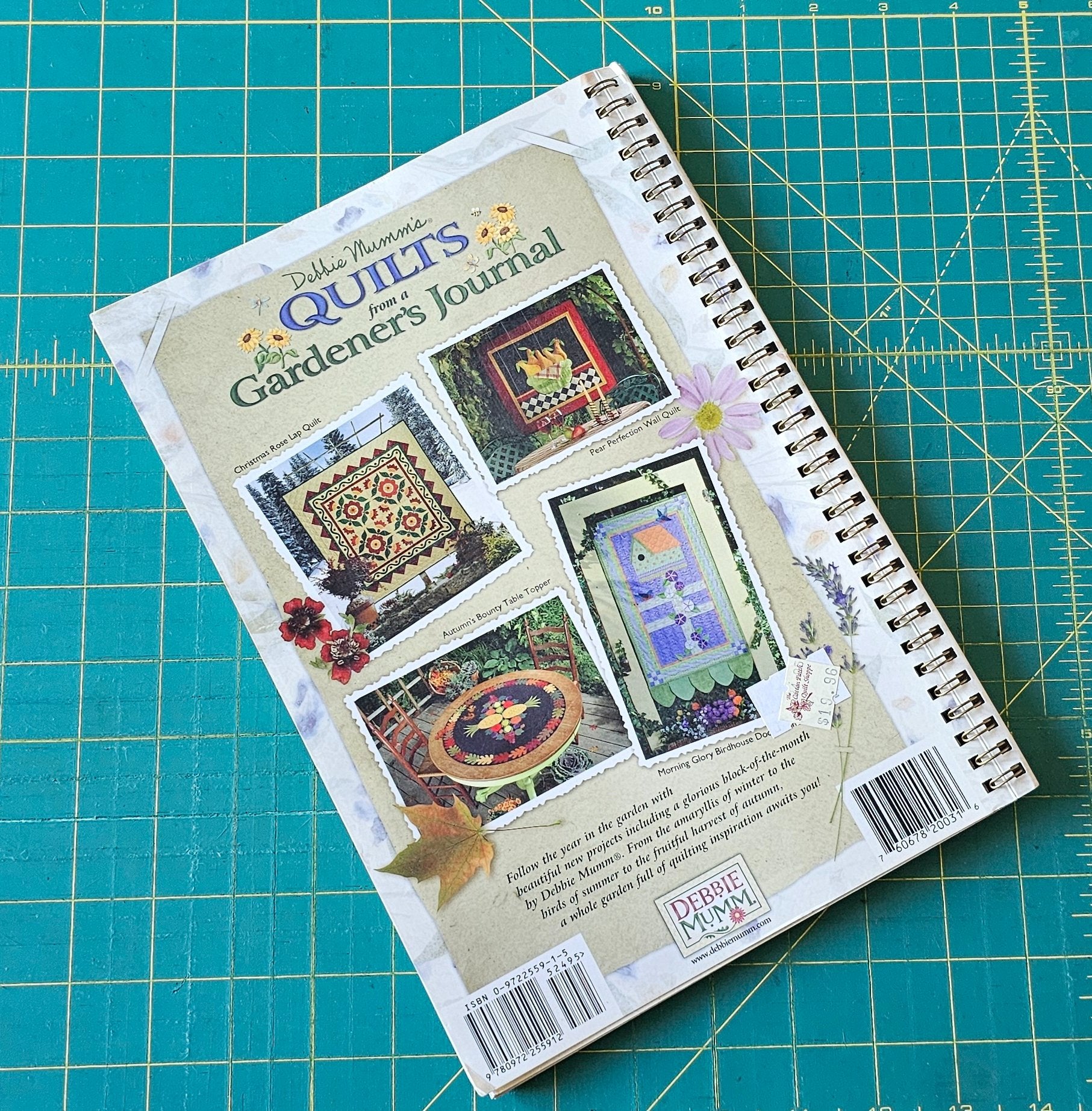 Book Debbie Mumm's Quilts from a Gardener's Journal softcover ...