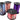 Lot of 4 Spools Pink Peach Purple Light Blue Gift Wrapping Crafts Curing Ribbon
