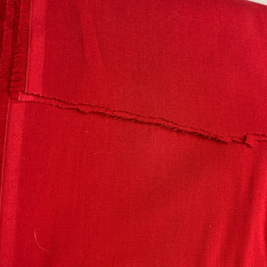 2yds New 100% Cotton Solid Scarlet Red Quilting Fabric Sew Classic Yardage