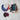 Fabric applique cut outs with iron on fusible bears & balloons