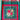 Fabric Christmas Floral with Borders 2 panels that are sewn together approx 1/2 yard